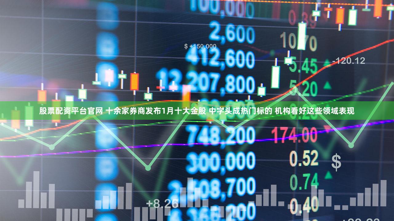 股票配资平台官网 十余家券商发布1月十大金股 中字头成热门标的 机构看好这些领域表现