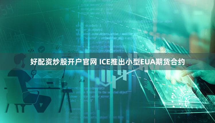 好配资炒股开户官网 ICE推出小型EUA期货合约