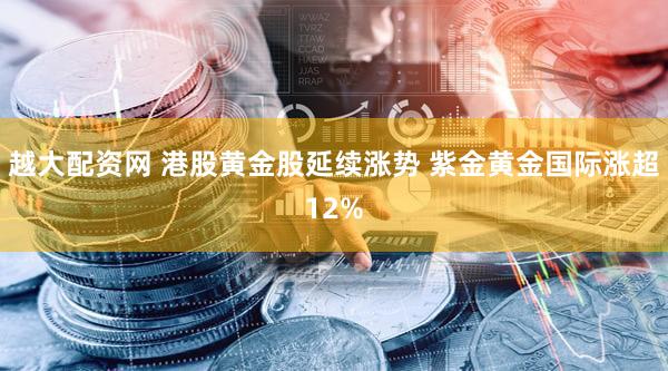 越大配资网 港股黄金股延续涨势 紫金黄金国际涨超12%