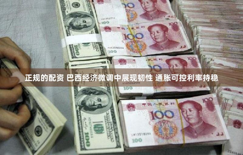 正规的配资 巴西经济微调中展现韧性 通胀可控利率持稳