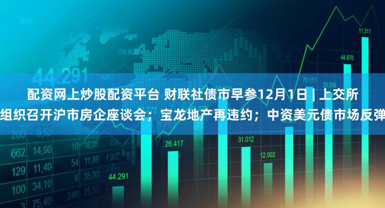 配资网上炒股配资平台 财联社债市早参12月1日 | 上交所组织召开沪市房企座谈会;宝龙地产再违约;中资美元债市场反弹
